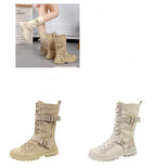 Women's High-Top Platformed Boots