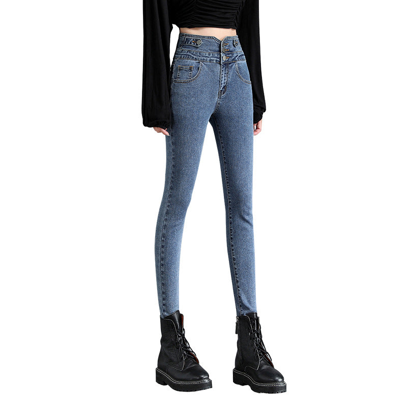 Women's Denim Pencil Jeans