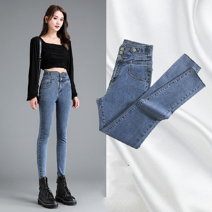 Women's Denim Pencil Jeans