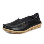 Women's Slip-On Leather Shoes