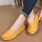 Women's Slip-On Leather Shoes
