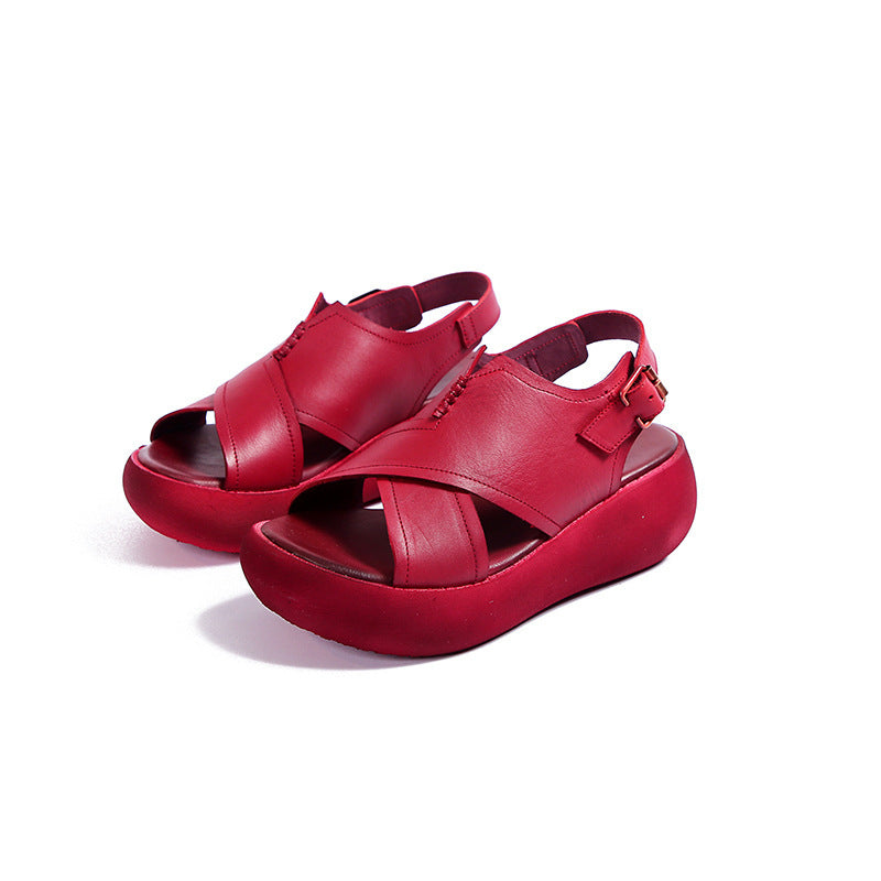 Women's Chunky Leather Sandals