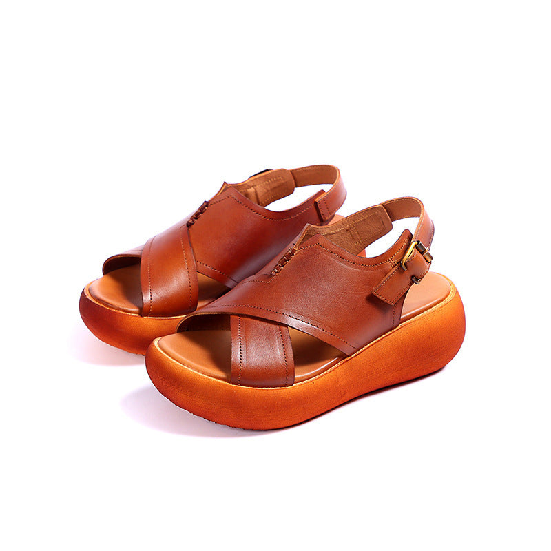 Women's Chunky Leather Sandals