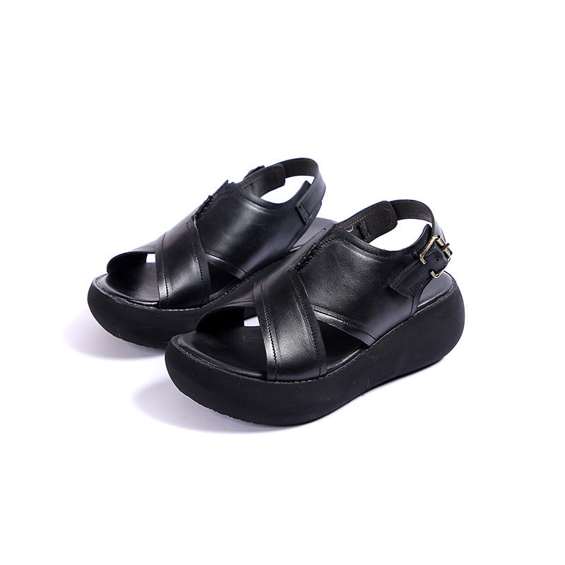Women's Chunky Leather Sandals