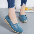 Women's Slip-On Leather Shoes