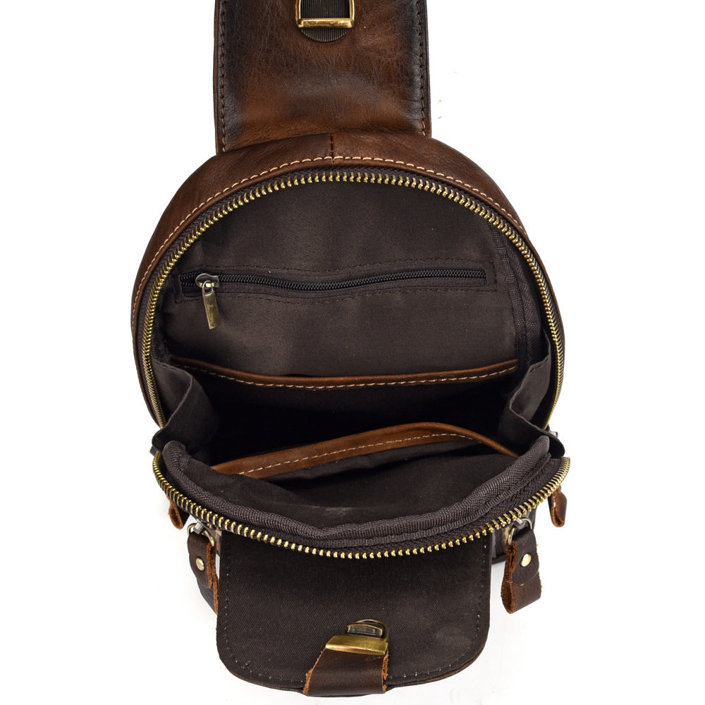 Leather Messenger Bag