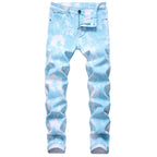 Men's Slim-fit Dyed Trousers