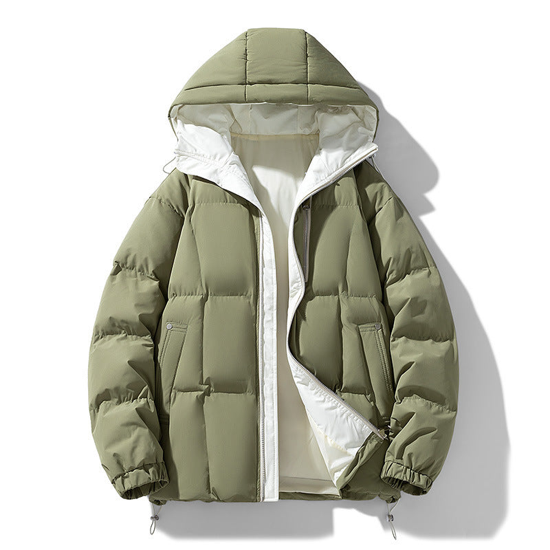 Men's Hooded Cotton Coat