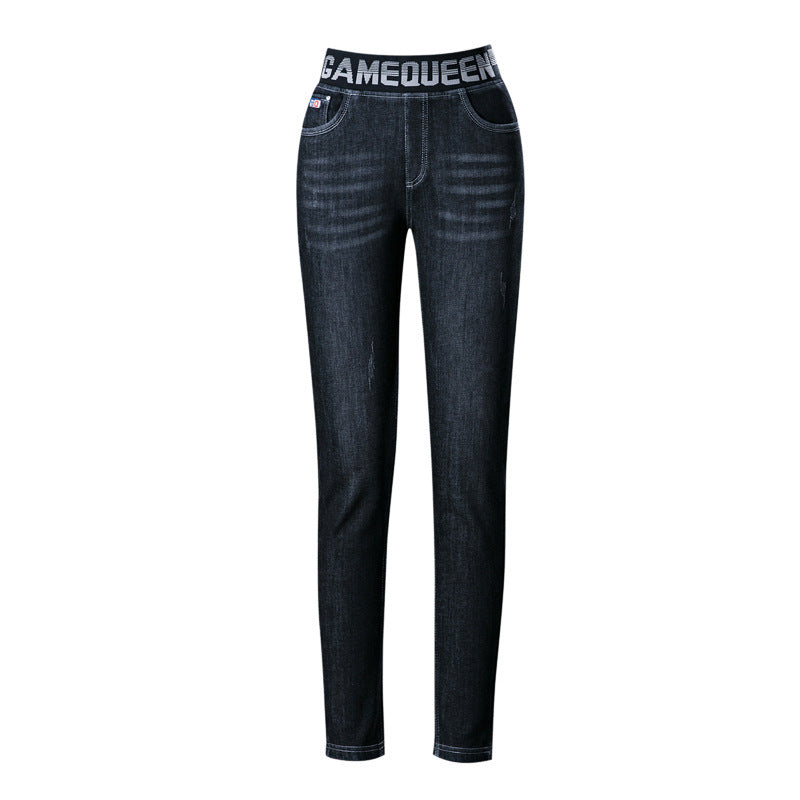 Women's Fleece Padded Jeans