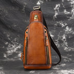 Leather Messenger Bag