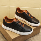 Mens Genuine Leather Sneakers