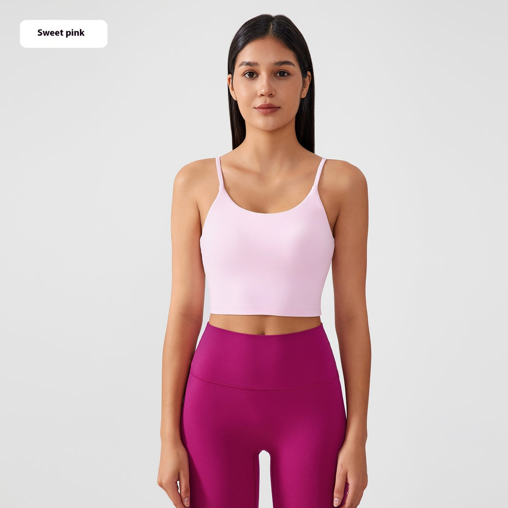 Women's Shockproof Push-up Back Support Yoga Bra