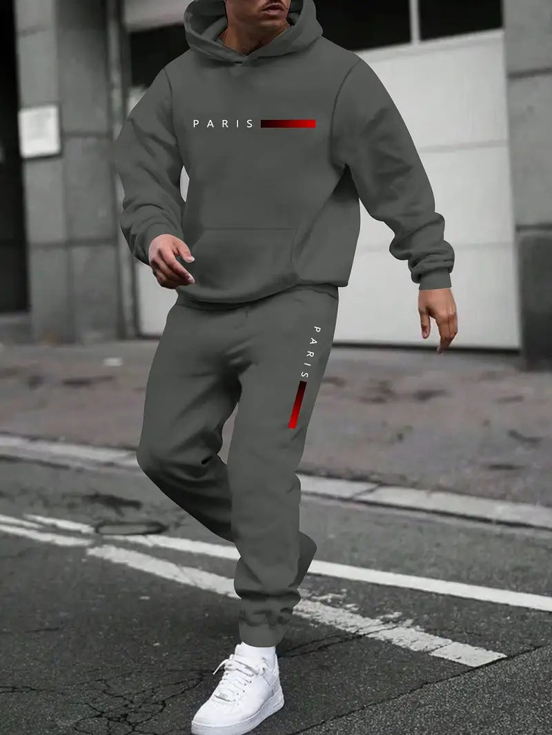 Men's Hoodie And Pants Set