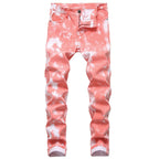 Men's Slim-fit Dyed Trousers