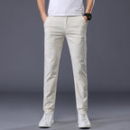 Men's Solid Stretch Pants