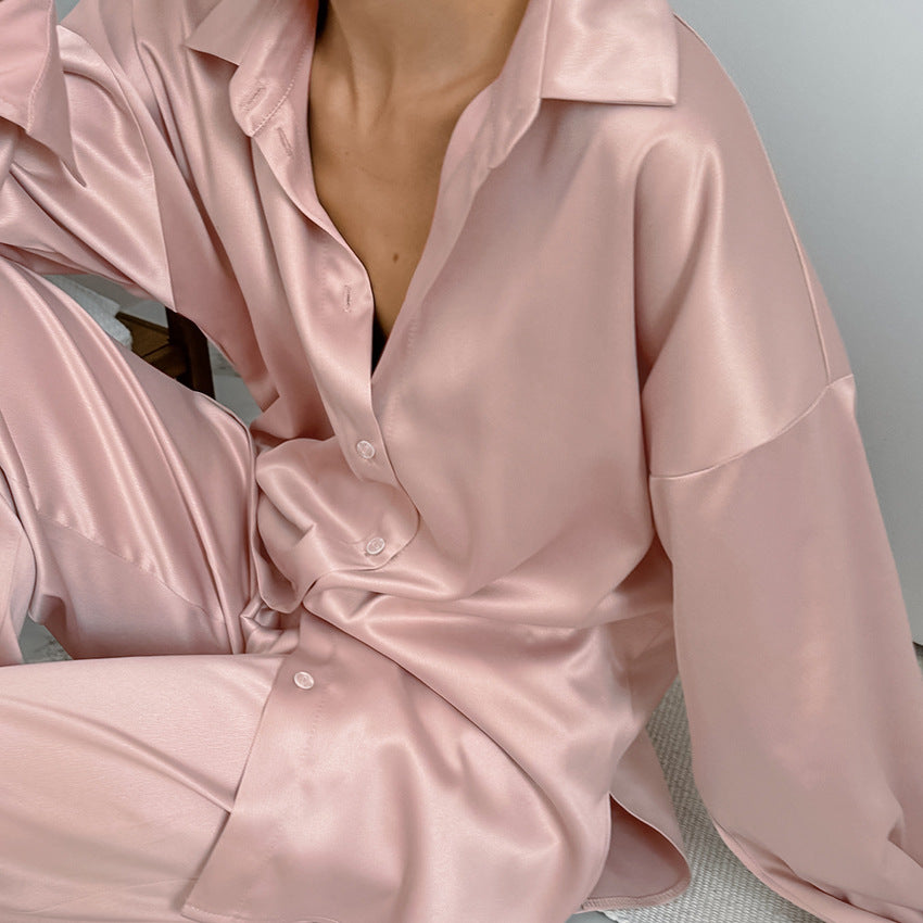 Women's Long-Sleeve Loose Loungewear