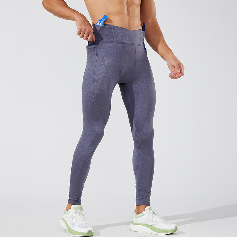 Men's And Women's Staple Quick-Dry Stretch Compression Pants