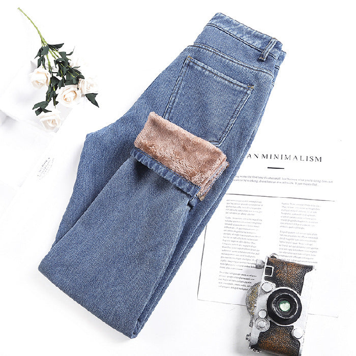 Women's Fleece Jeans