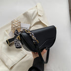 Women's Cross-body Saddle Bag