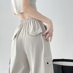 Women's Casual High Waist Wide-leg Pants