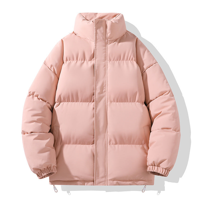 Stand-up Collar Cotton-padded Puffer Jacket