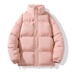 Stand-up Collar Cotton-padded Puffer Jacket