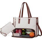 Women's Thermal Insulated Leak-Proof Multi-Purpose Tote Bag And Wallet