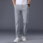 Men's Solid Stretch Pants