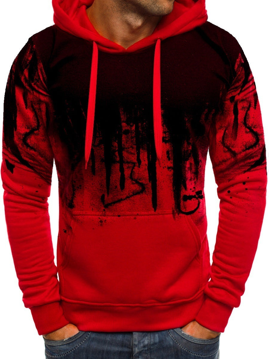 Men's Ink Splatter Hoodie