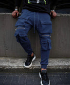 Men's Multi Pocket Loose Cotton Pants