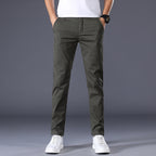 Men's Solid Stretch Pants