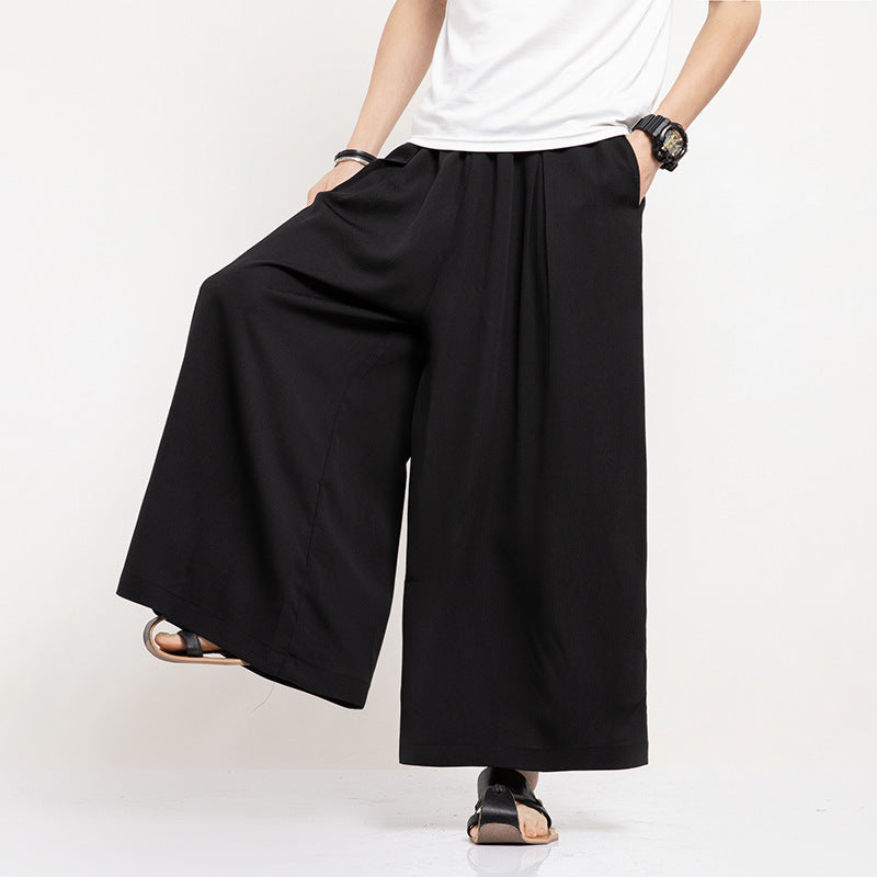 Men's Loose Straight-Leg Breathable Pants