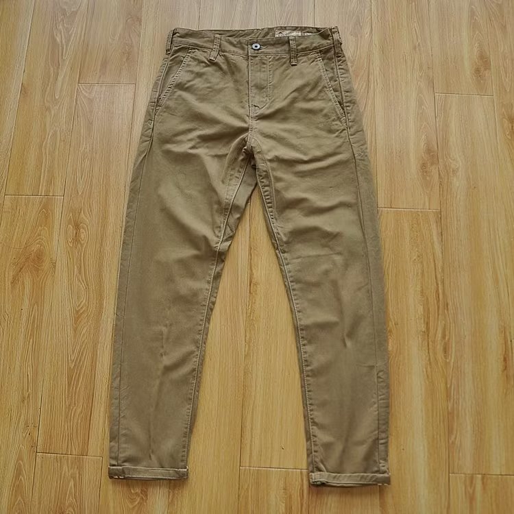 Men's Stain-Resistant Loose Straight-Leg Pants