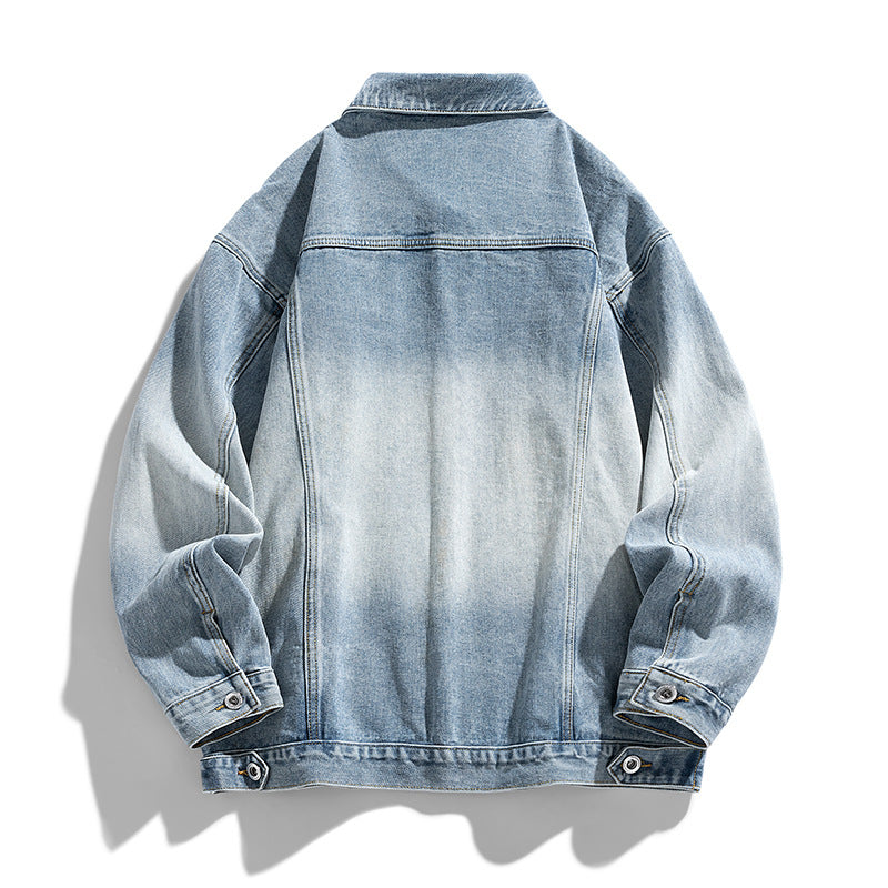 Men's Retro Loose Denim Jacket