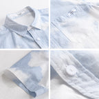 Men's Cloudy Short-sleeved Shirt