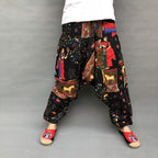 Loose Lantern Harem Crotch Pants