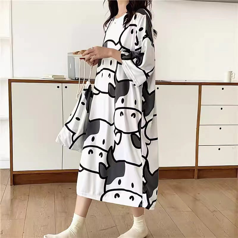 Women's Printed Short-sleeve Loungewear