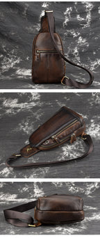 Leather Messenger Bag