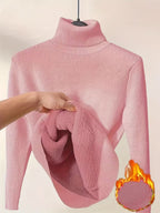 Women's Plush Elegant Staple Turtleneck