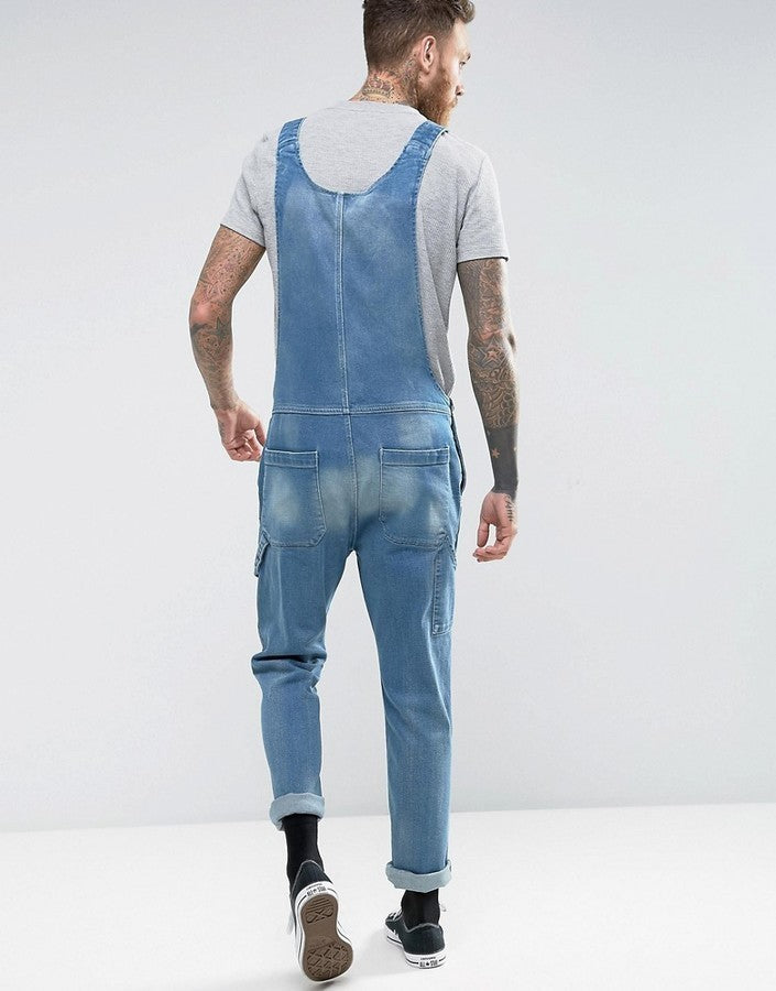 Men's Denim Suspender