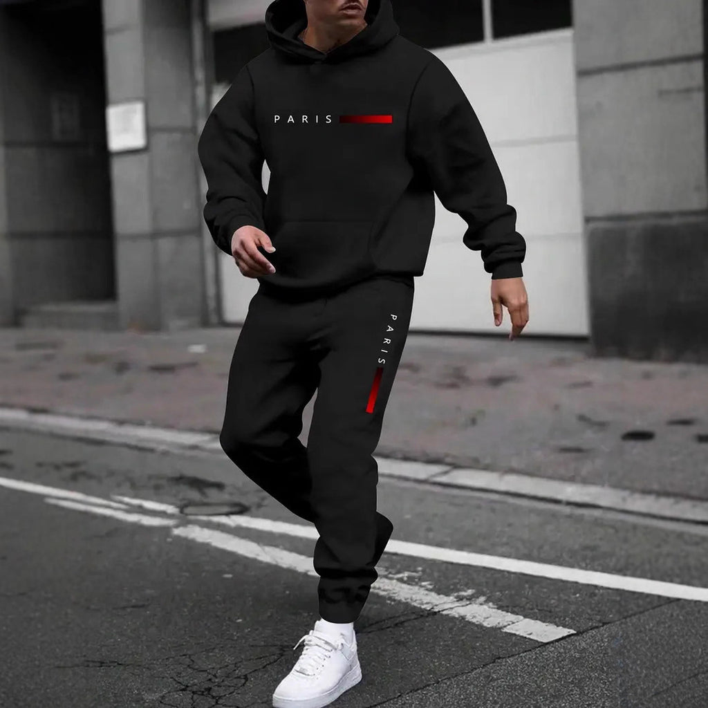 Men's Hoodie And Pants Set