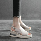Women's High Platform Fish Mouth Platform Sandals