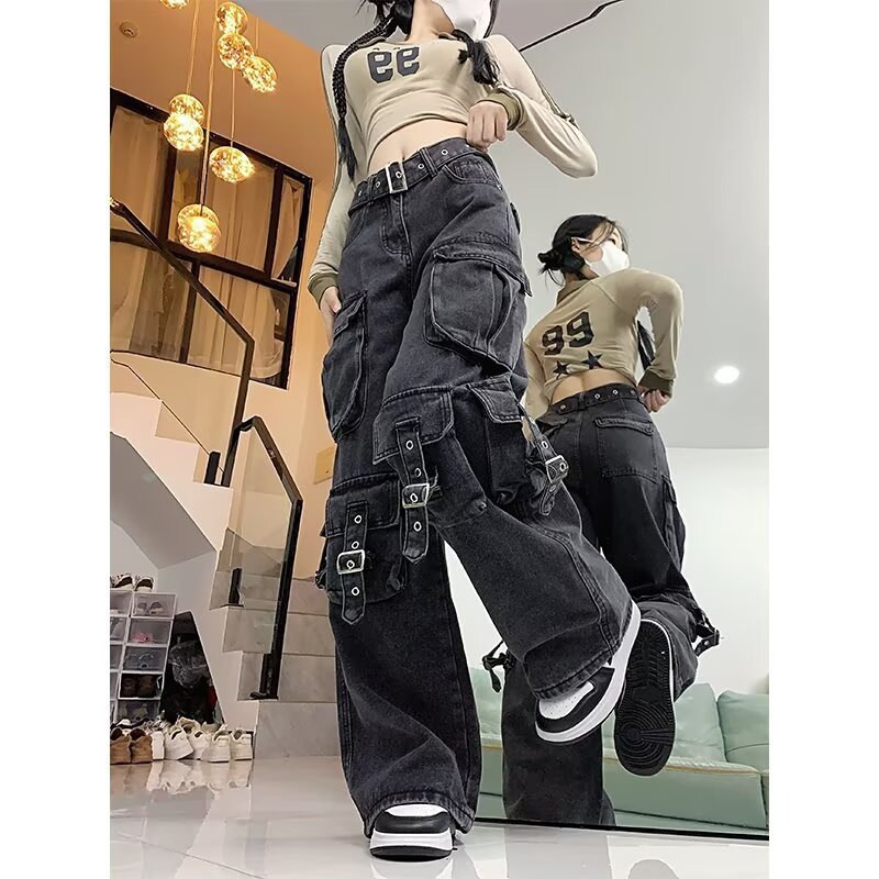 Women's Y2K Streetwear Cargo Pants