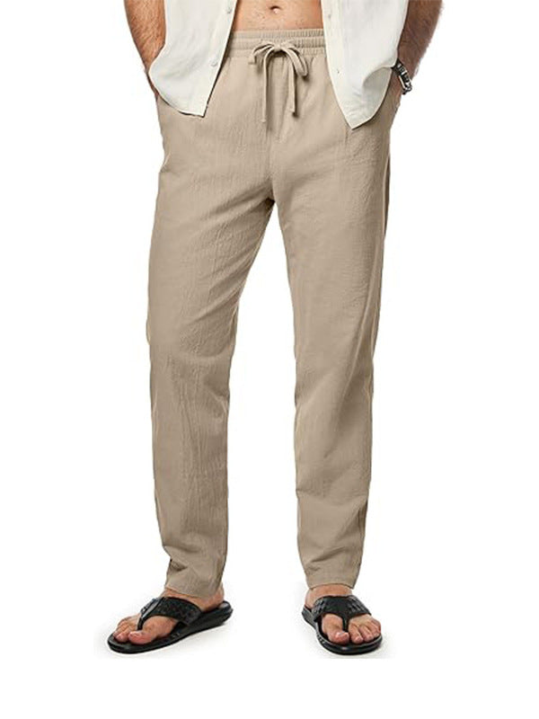 Men's Cotton And Linen Breathable Pants