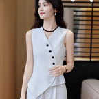 Women's Slim-fitting Sleeveless Vest