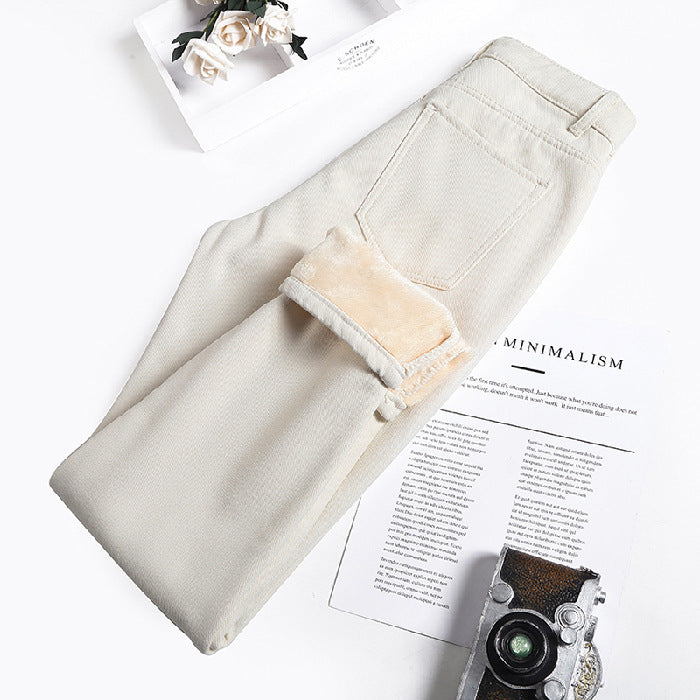 Women's Fleece Jeans