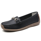 Women's Leather Slip-on Flats