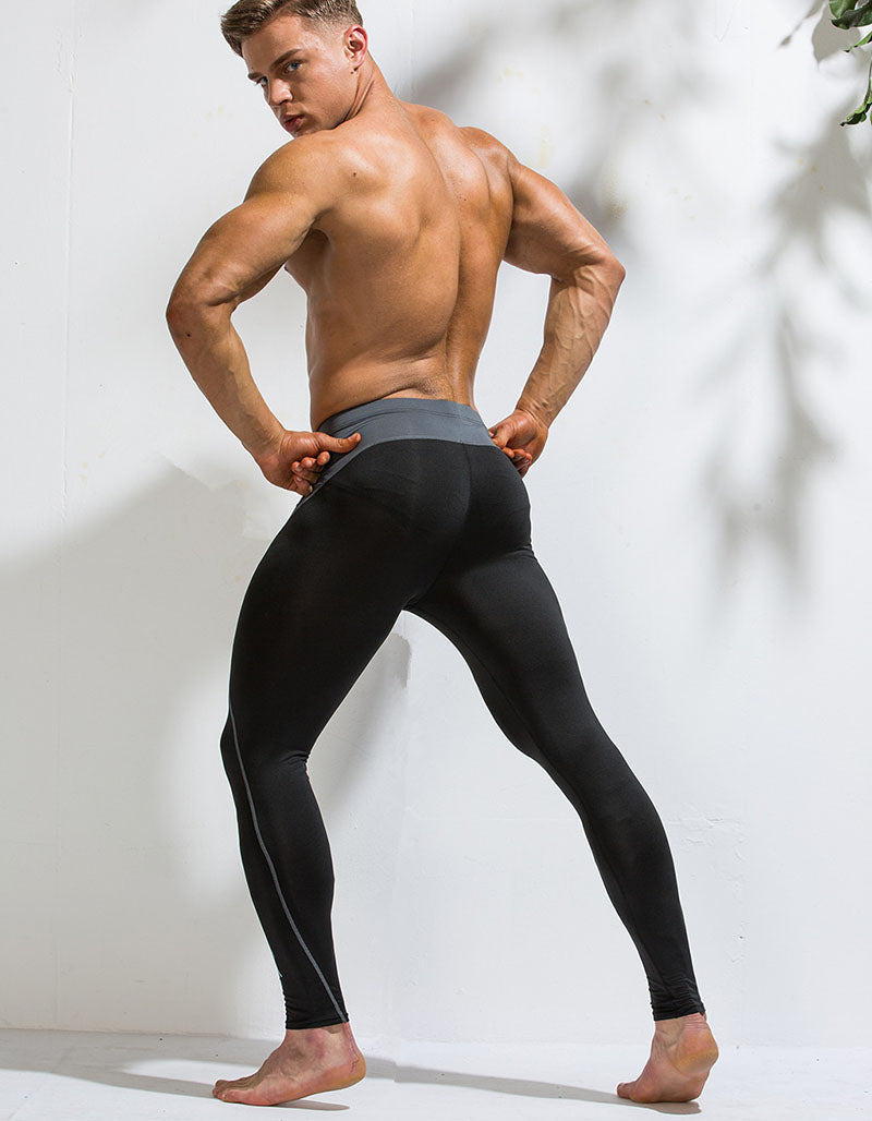 Men's Stretch Elastic Tights