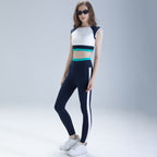 Women's Quick-Drying Long-Sleeve Running Top And Pants Set