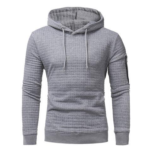 Men's Hoodie With Arm Zipper